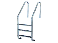 Echelle Inox 2 marches Piscine Hors Sol